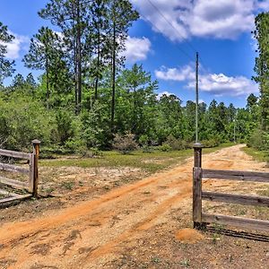 WigginsSecluded Cabin With Pond About 37 Mi To Gulf Coast!别墅 Exterior photo