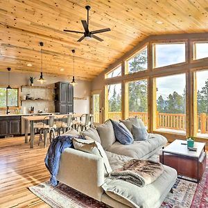 Mountainside Fairplay Cabin With Game Room And Sauna! Exterior photo