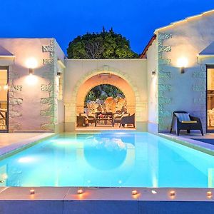 Villa Vardis Heated Pool Vryses Exterior photo