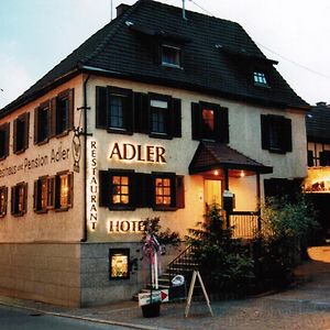 Adler Gaststube Hotel Biergarten 巴特拉珀瑙 Exterior photo